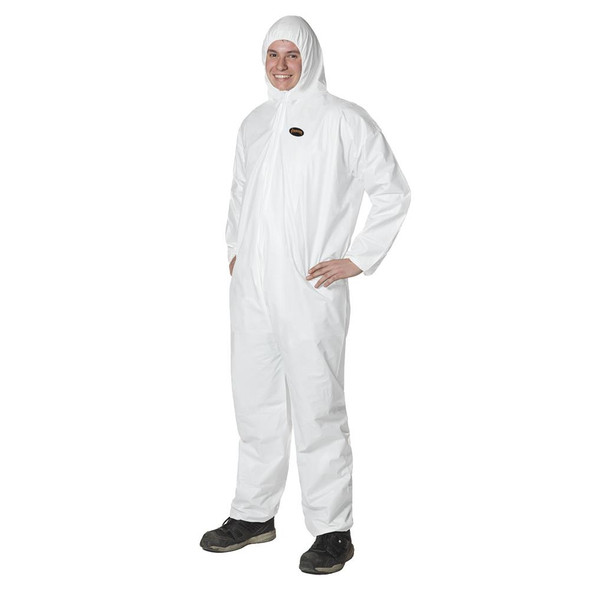 Antistatic Microporous Disposable Coveralls - Zipper Closure | Pioneer 2065 | All Safety