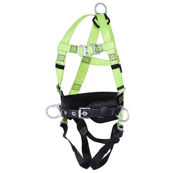 Contractor Harness with Positioning Belt - 4D - Class APL, FBH10000L1020 | Peakwork FBH10000L1020