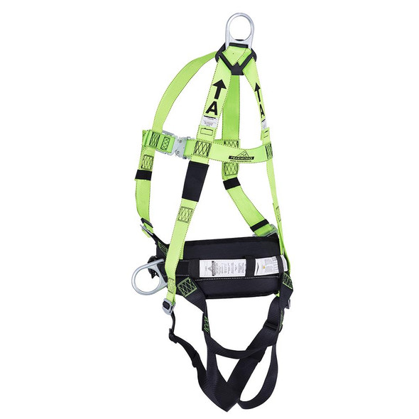 Contractor Harness with Positioning Belt - 4D - Class APL, FBH10000L1020 | Peakwork FBH10000L1020