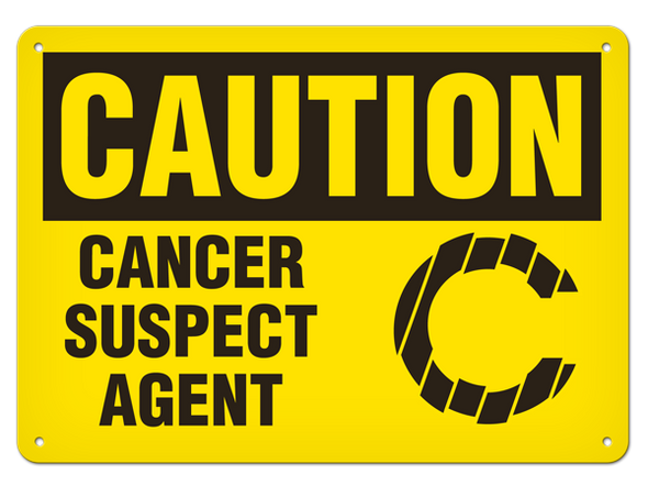 OSHA Safety Sign | Caution Cancer Agent | Incom Signs | All Safety