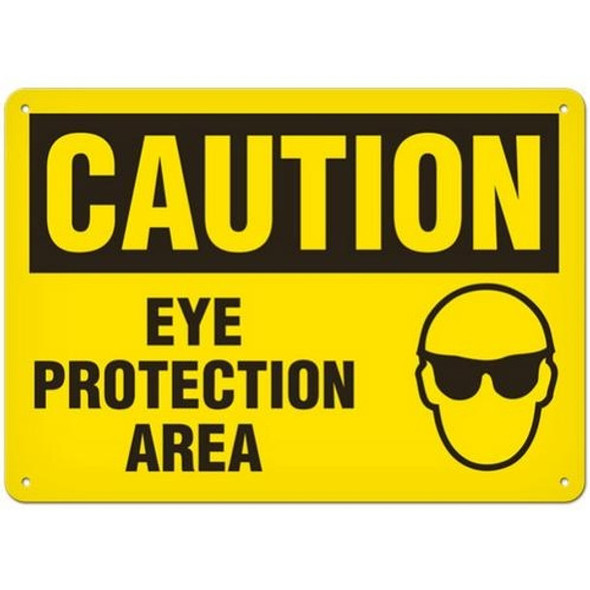 OSHA Safety Sign | Caution Eye Protection Area | Incom Signs | All Safety