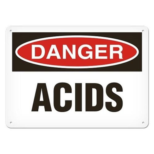 OSHA Safety Sign | Danger Acids | Incom Signs | All Safety