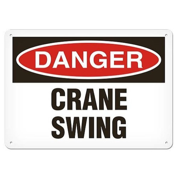 OSHA Safety Sign | Danger Crane Swing | Incom Signs | All Safety
