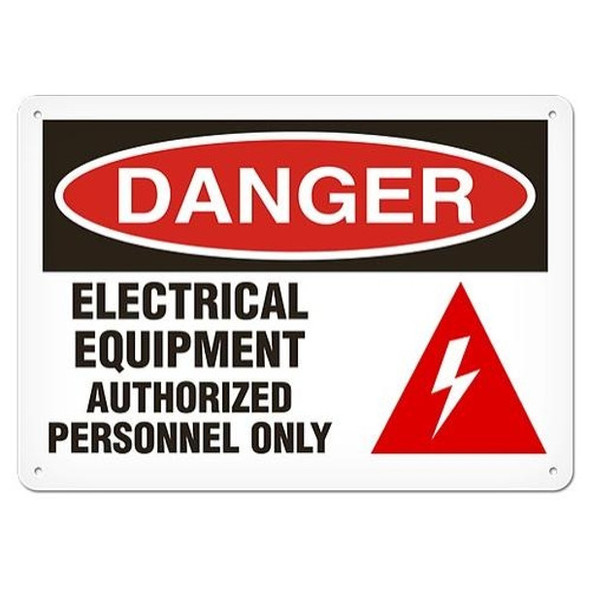 OSHA Safety Sign | Danger Electrical Haz | INCOM SS1132V, SS1132A, SS1132P, SC1132V, SC1132A, SC1132P, SA1132V, SA1132P