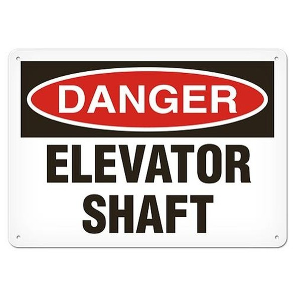 OSHA Safety Sign | Danger Elevator Sht | Incom Signs | All Safety