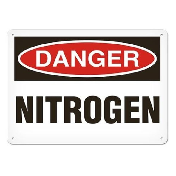 OSHA Safety Sign | Danger Nitrogen | INCOM SS1049V, SS1049A, SS1049P, SC1049V, SC1049A, SC1049P, SA1049V, SA1049P
