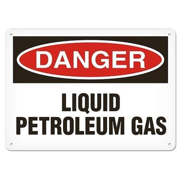 OSHA Safety Sign | Danger Petroleum Gas | Incom Signs | All Safety