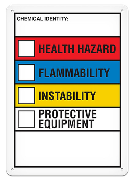 OSHA Safety Sign | NFPA Blank Sign | INCOM SS4507V, SS4507A, SS4507P, SC4507V, SC4507A, SC4507P, SA4507V, SA4507VP