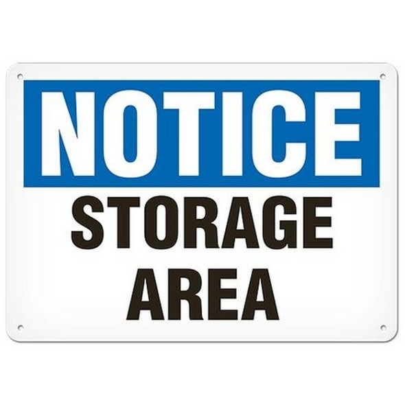 OSHA Safety Sign | Notice Storage Area | Incom Signs | All Safety