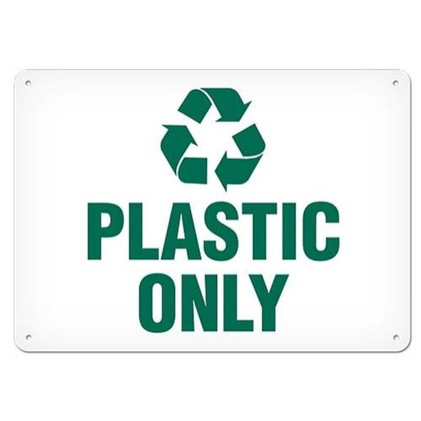 OSHA Safety Sign | Recycle Plastic Only | Incom Signs | All Safety