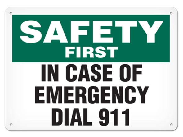 OSHA Safety Sign | Security Alarm | INCOM SS5049V, SS5049A, SS5049P, SC5049V, SC5049A, SC5049P, SA5049V, SA5049P