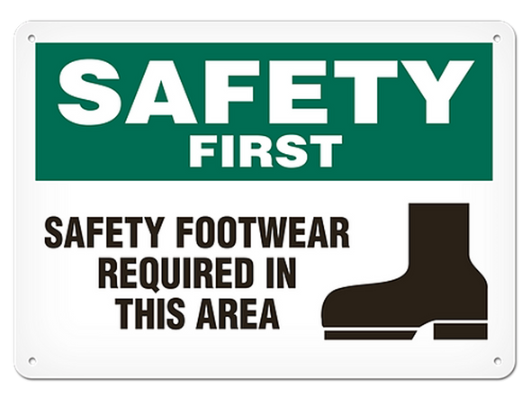 OSHA Safety Sign | Safety Safety Foot SS5013