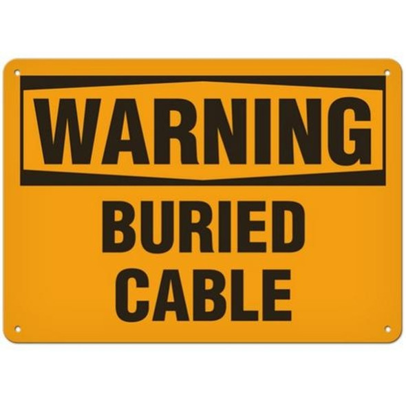 OSHA Safety Sign | Warning Buried Cable | Incom Signs | All Safety