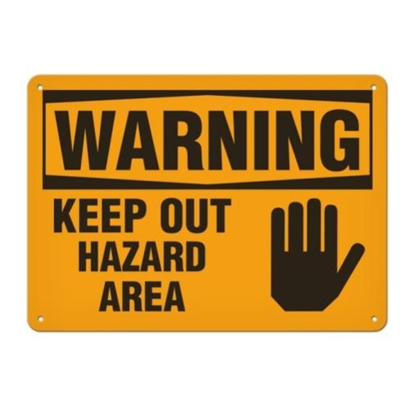 OSHA Safety Sign | Warning Keep Out SS3003V, SS3003A, SS3003P, SC3003V, SC3003A, SC3003P, SA3003V, SA3003P