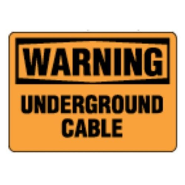 OSHA Safety Sign | Warning Underground Cable | Incom Signs | All Safety