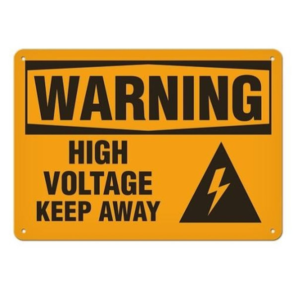 OSHA Safety Sign | Warning High Voltage Keep Away | Incom Signs | All Safety