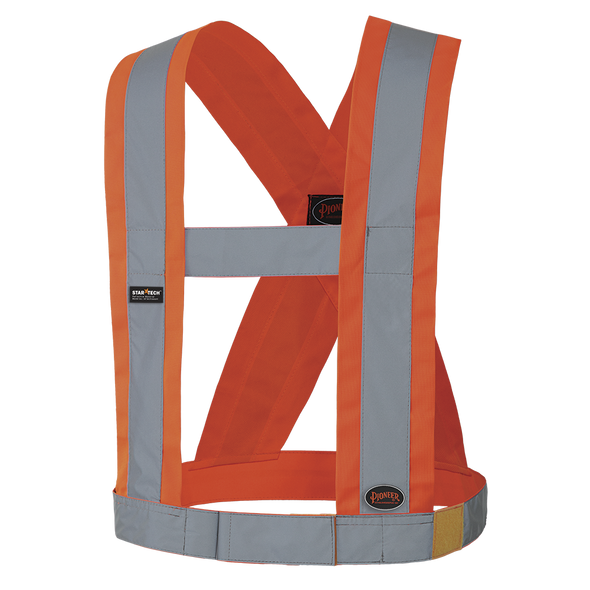 Hi-Viz CSA 4" Wide Adjustable Safety Sash | Pioneer 5491/5493 | All Safety