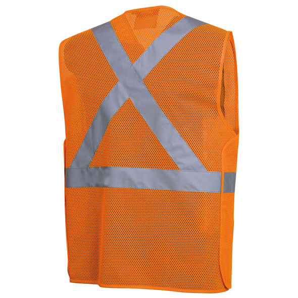 Hi-Viz Safety Mesh Vest with 2" Tape | Pioneer 6963