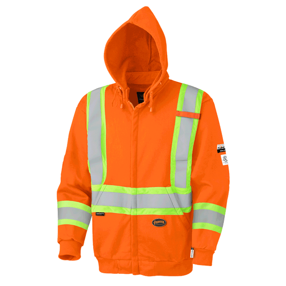 Flame Resistant Modacrylic Cotton Fleece Hoodies | Pioneer 484/485 | All Safety
