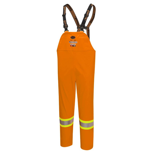 Hi-Viz FR ARC PU/Cotton Rain Bib Pants | Pioneer 5882/5883 | All Safety