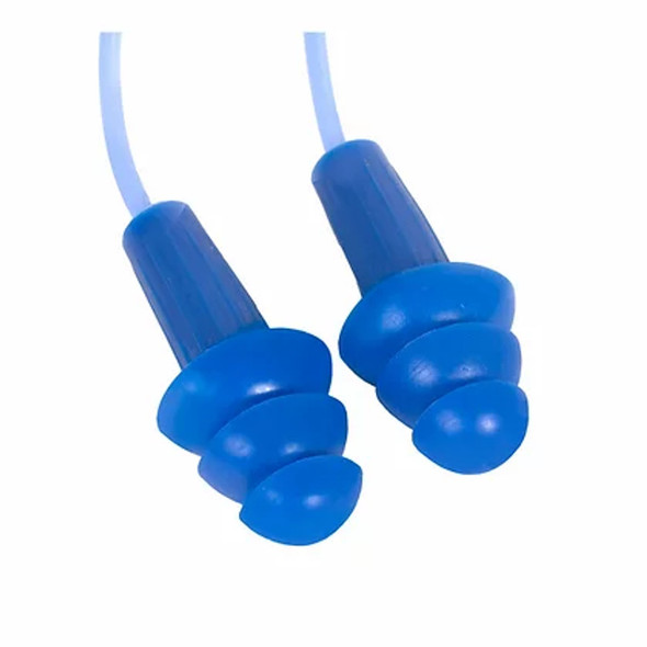 H20 Series Reusable Earplugs Metal Detect Corded 100 Pr/bx | Jackson Safety 13822