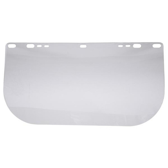 F10 PETG Face Shield Visor CLR AF 8"x15.5"x0.035" Unbd Shp N | Jackson Safety 28764