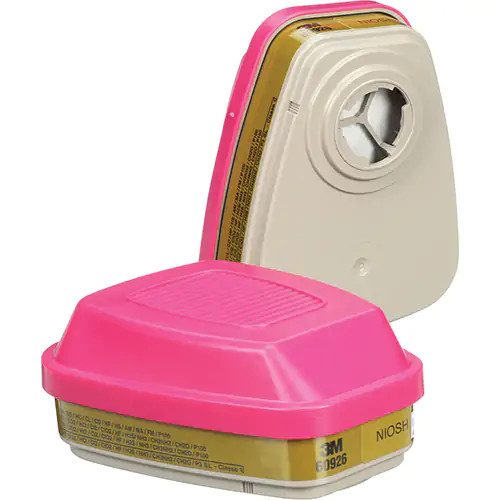 6000 Series Respirator Cartridges | Multi-Gas | With P100 Pack of 2 | 3M | All Safety