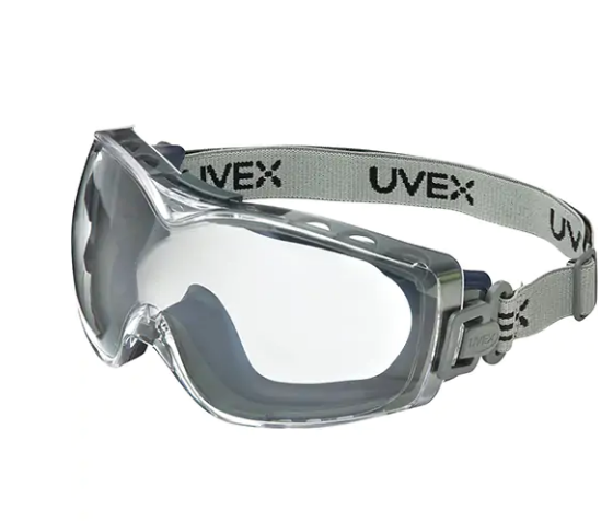 Uvex HydroShield Stealth OTG Safety Goggles, Clear Lens, Anti-Fog/Anti-Scratch, Indirect Vent | Honeywell