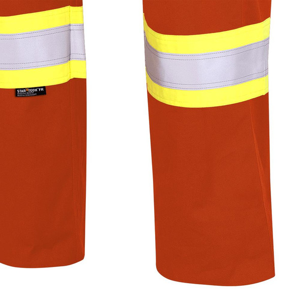 Hi-Viz FR-Tech Safety Work Cargos with Tape | Pioneer 7765 | All Safety