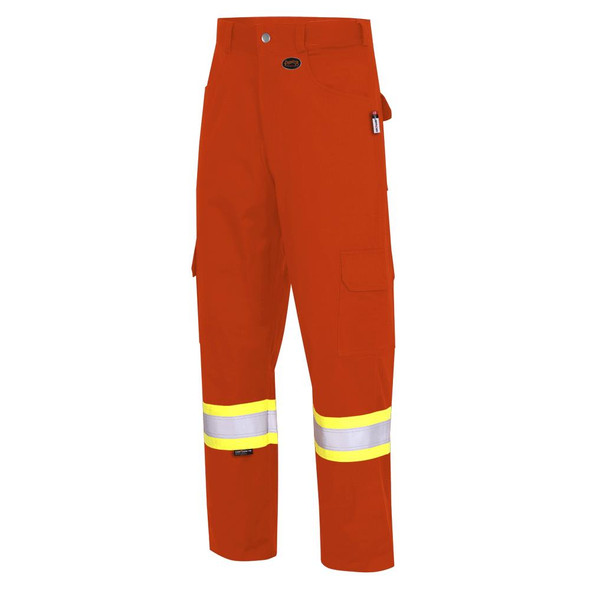 Hi-Viz FR-Tech Safety Work Cargos with Tape | Pioneer 7765 | All Safety