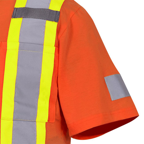 Hi-Vis 100% Cotton Safety T-Shirt | Pioneer 6978/6980/6976 | All Safety