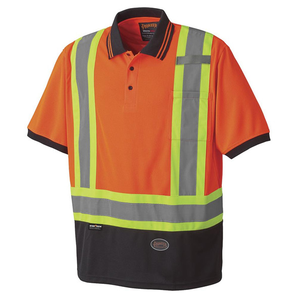 Hi-Vis Birds Eye Safety Polo T-Shirt | Pioneer 6986/6987 | All Safety
