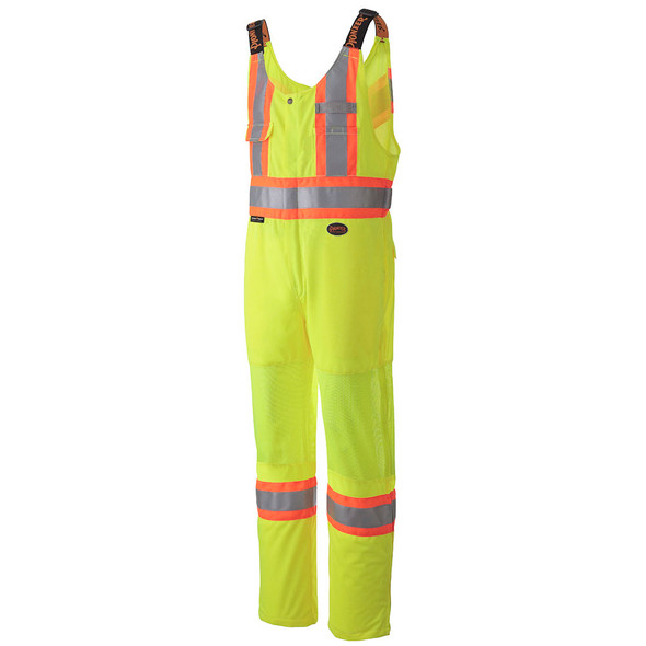 Hi-Vis Mesh-Vented Traffic Safety Overall | Pioneer 6000