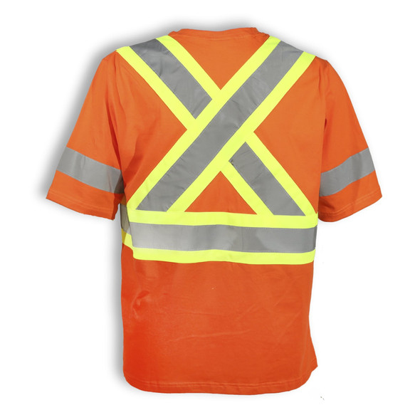 100% Cotton Traffic Safety T-Shirt BK6978,83,81