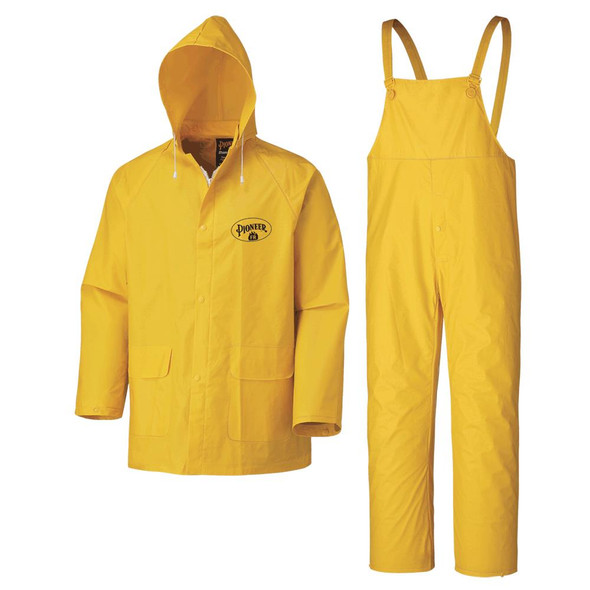 Fire Resistant 3-Piece PVC Rain Suit | Yellow | Pioneer 578 | All Safety