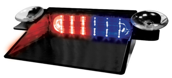 Red/Blue 6 LED Dash Light - Lens: Clear 80078 Red/Blue 6 LED Dash Light - Lens: Clear 80078