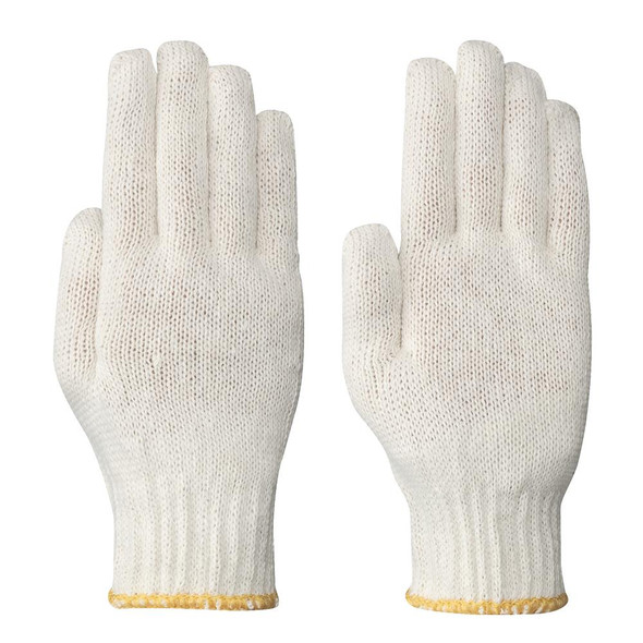 Knitted Poly/Cotton Glove Liner |Natural | Pioneer (12 per Pack) 541 | All Safety
