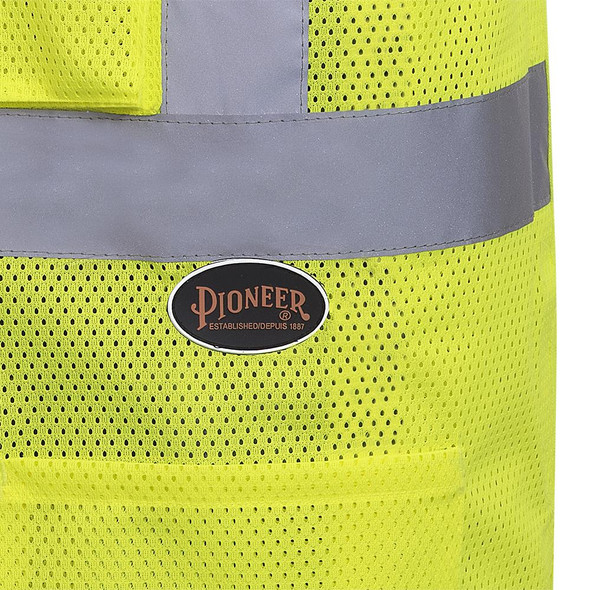 Hi-Viz Safety Vest with 2" Tape - Poly Mesh | Pioneer 6923 | All Safety