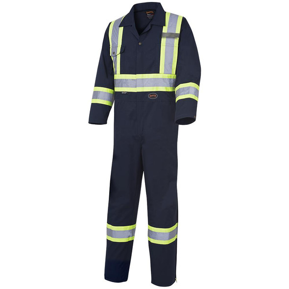 Safety Coveralls - Poly/Cotton - Boot Access Zippers | Pioneer 516/516T