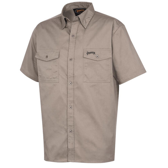 Poly/Cotton Short-Sleeved Work Shirt | Pioneer 4405/4406