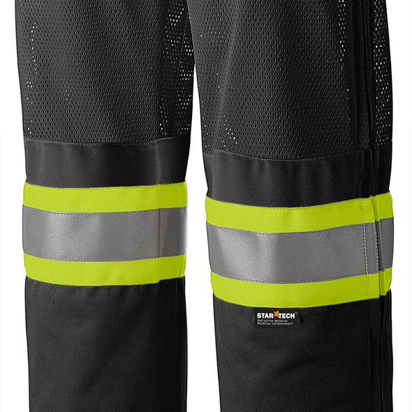Hi-Viz Traffic Safety Pant - Black | Pioneer 6003BKP