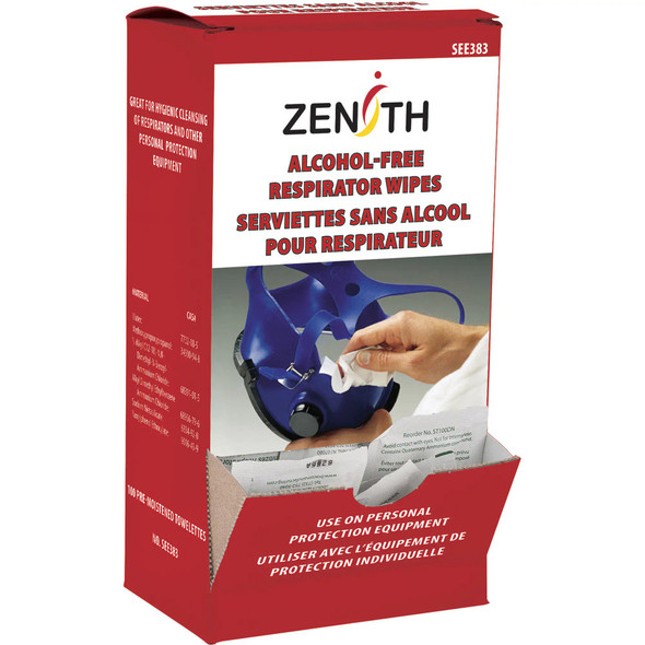 Respirators & PPE Cleaning Wipes | Zenith SEE383 Respirators & PPE Cleaning Wipes | Zenith SEE383