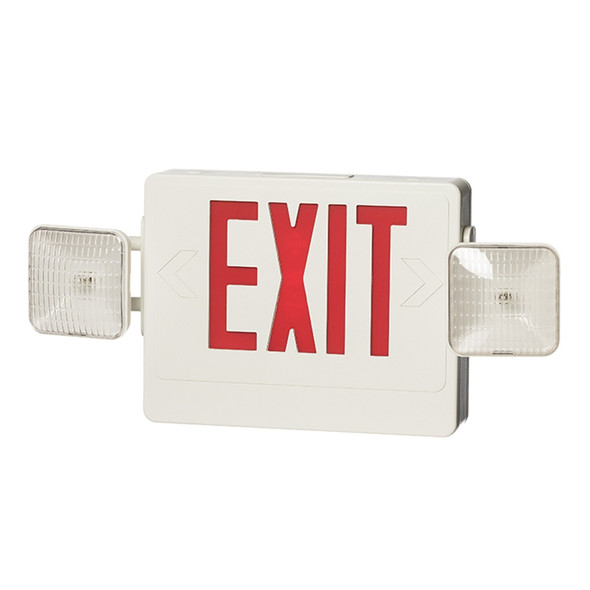 Plastic EXIT Combo LED4