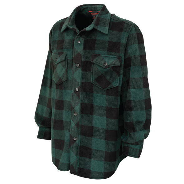 Buffalo Check Fleece Shirt | Tough Duck | All Safety