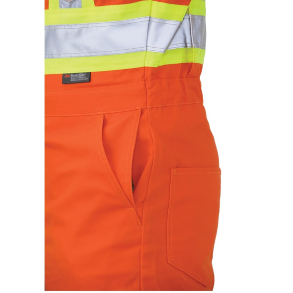 Unlined Safety Coverall | Tough Duck S792