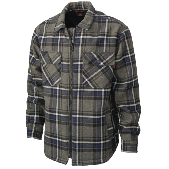 Sherpa Bonded Flannel Jac-Shirt | Tough Duck | All Safety