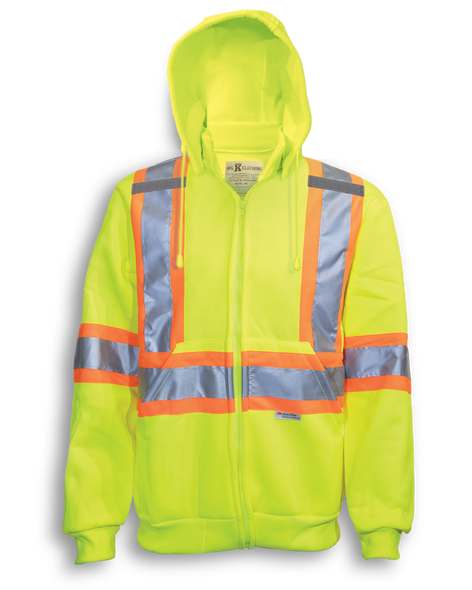 Big K Poly Hoodie with Detachable Hood BK3556