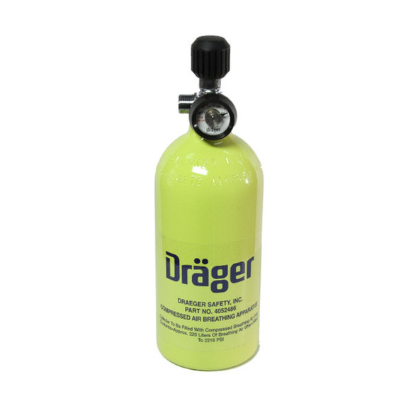 5 Min 2216 AL Cylinder with SCBA Valve - 2216PSI, 8CUFT | Drager 4057549
