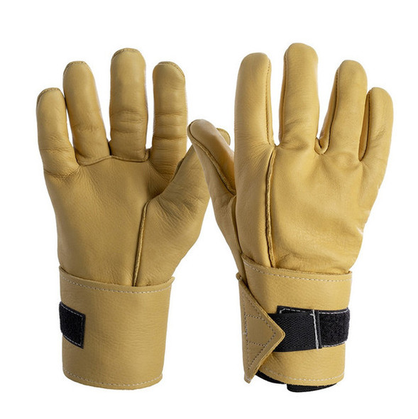 Anti-Vibration Air Glove with Leather Wrist Support - Full Finger Style | Impacto | All Safety
