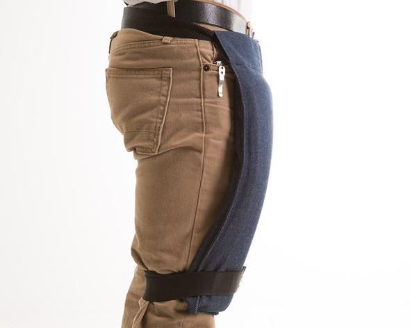 IMPACTO Denim Thigh Protector - 9.5" x 7"